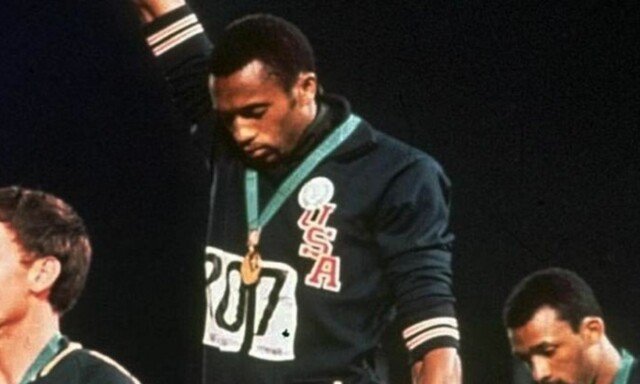 image: Tommie Smith selger OL-gullet